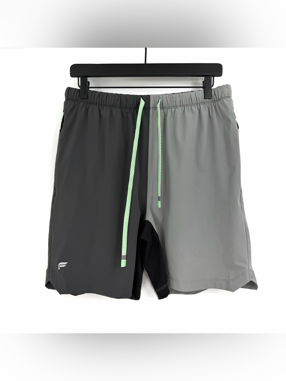 FABLETICS The One Short Lined 7" Two Tone Grey L